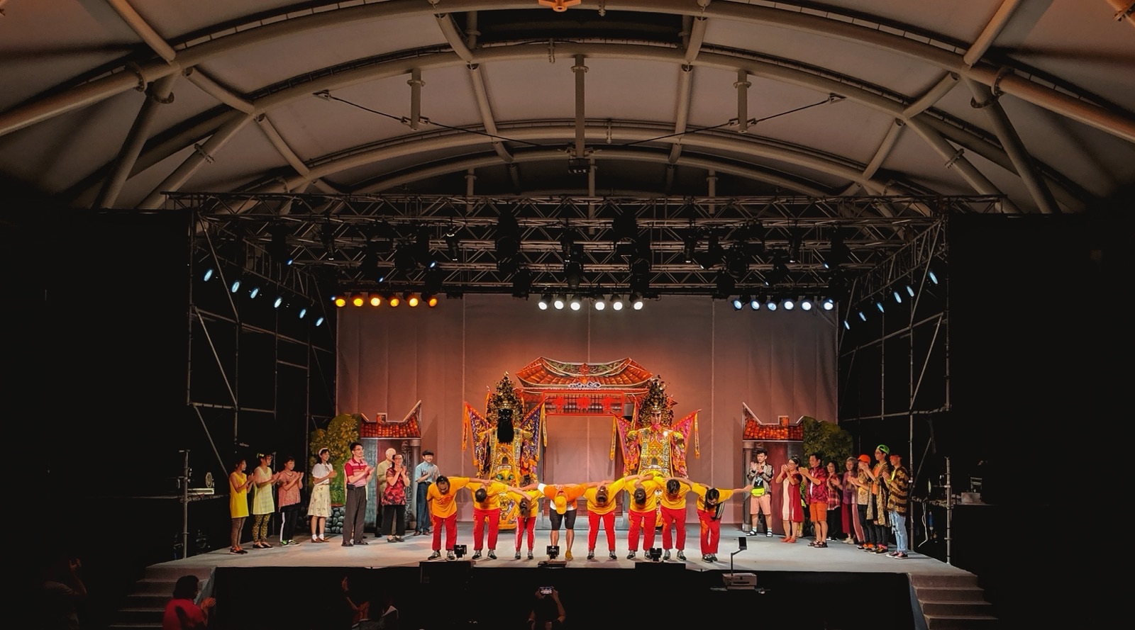 Curtain call with full cast