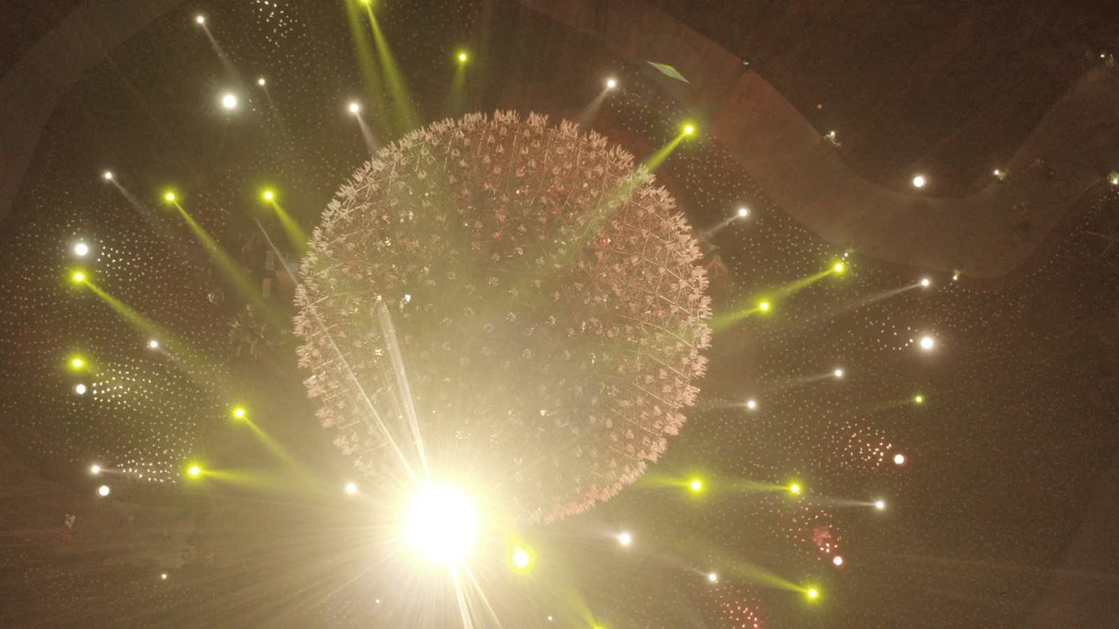 Golden beams from interior