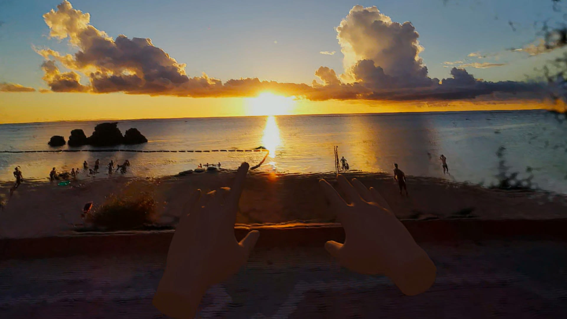 Beach, Okinawa - sunset