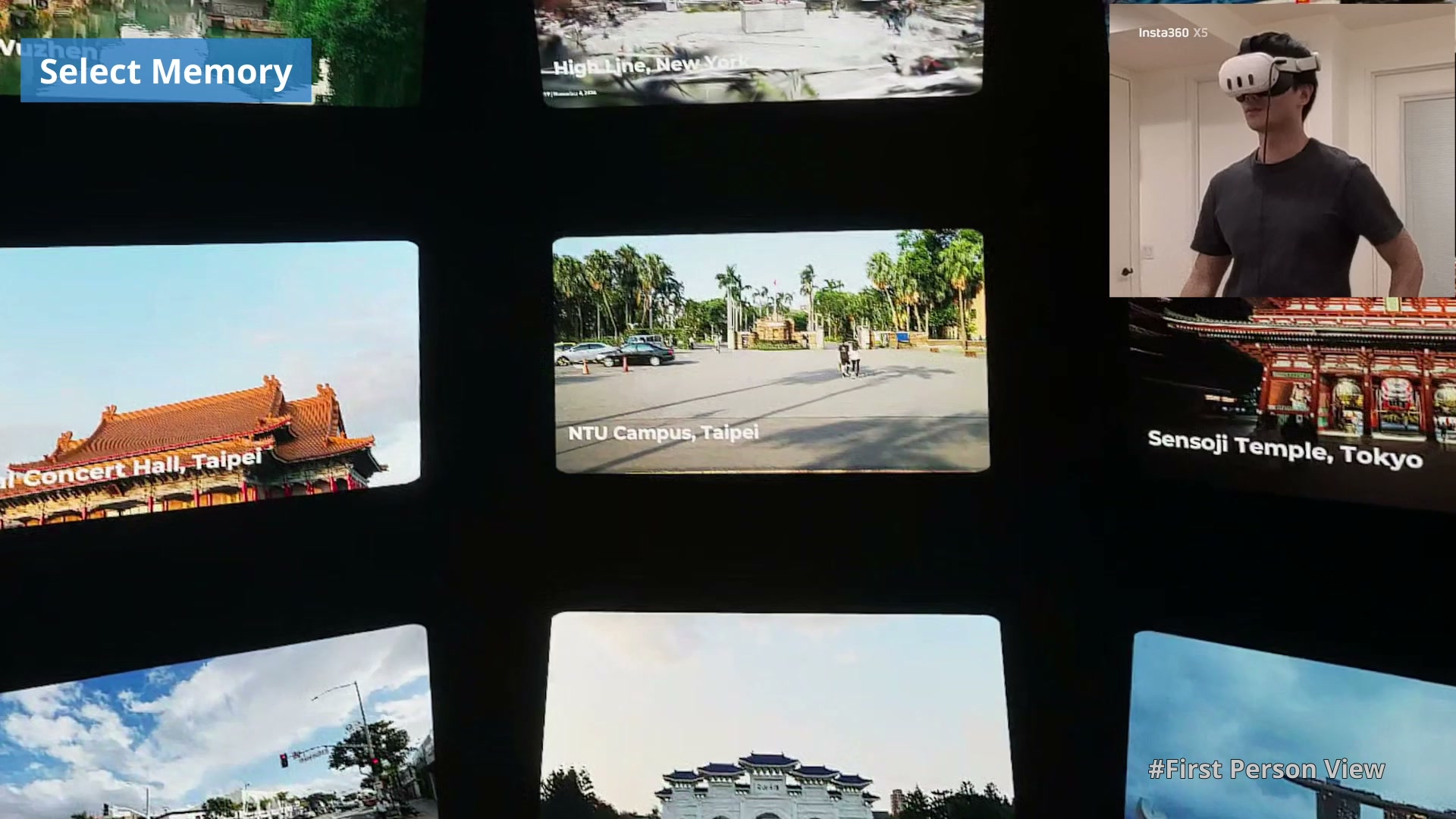 Carousel first person